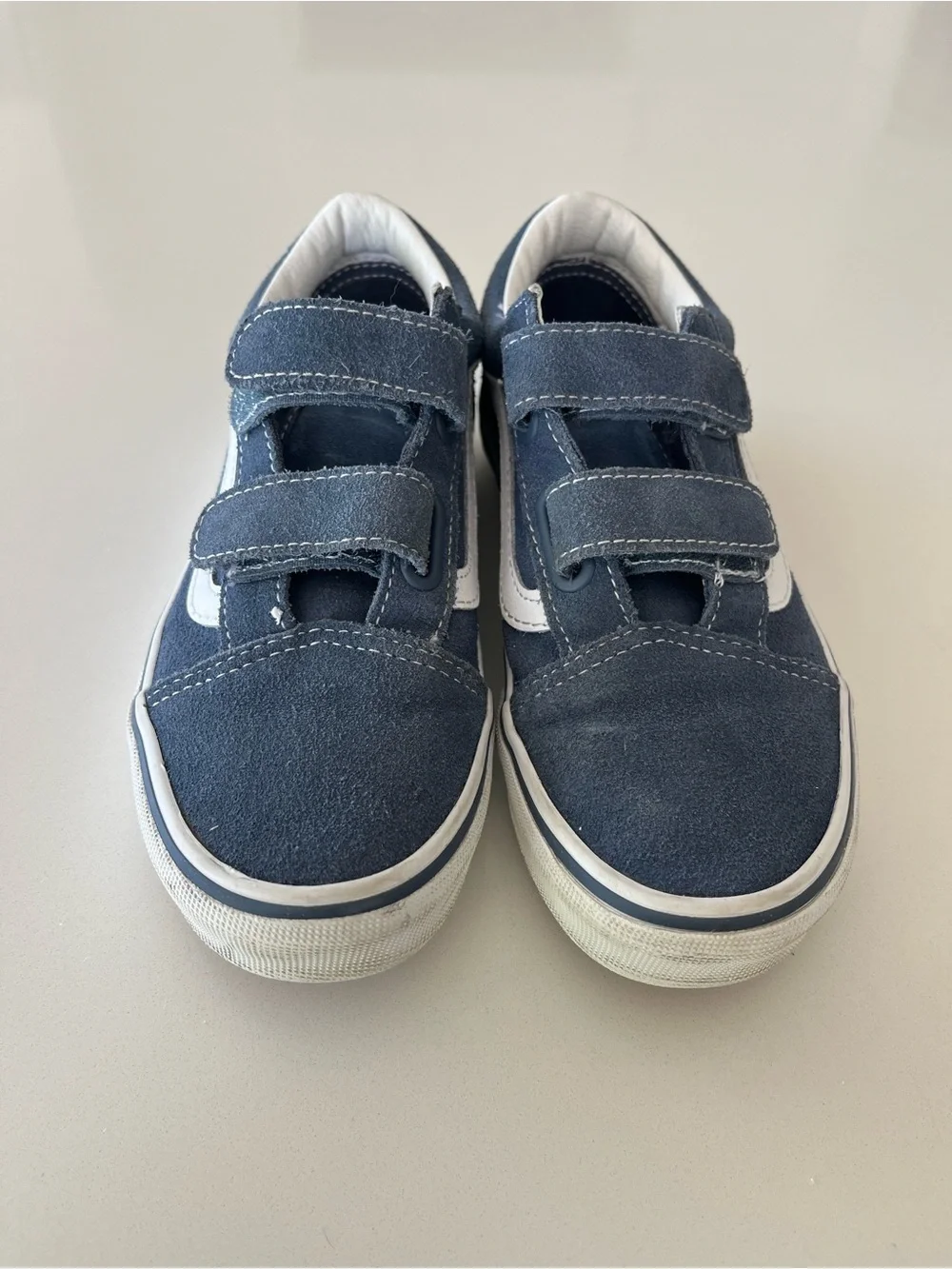 Vans Old Skool Kids V Suede Vintage/Indigo Sz:3